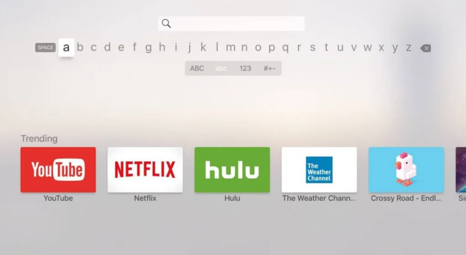 Search for Paramount Plus on Apple TV