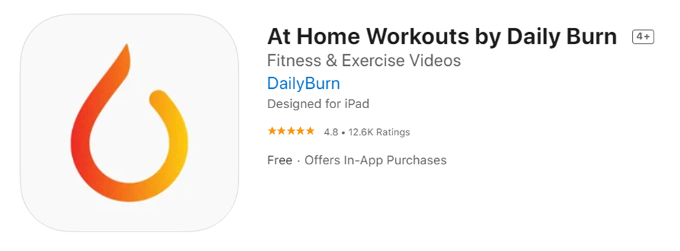 Get Daily Burn From App Store