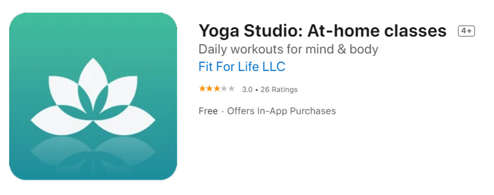 Get Yoga Studio from App Store