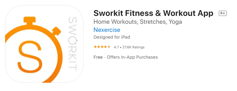Sworkit on App Store