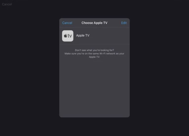 How to use Apple TV with iPad 