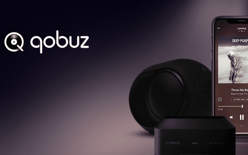 Qobuz app to listen to hi-fi music