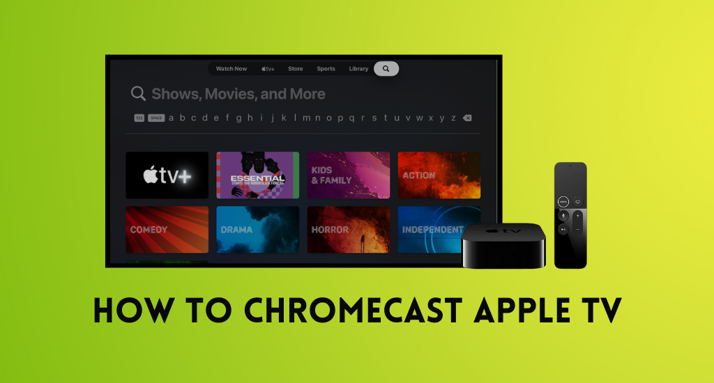 how to Chromecast Apple TV