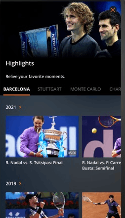 Tennis Channel on Apple TV