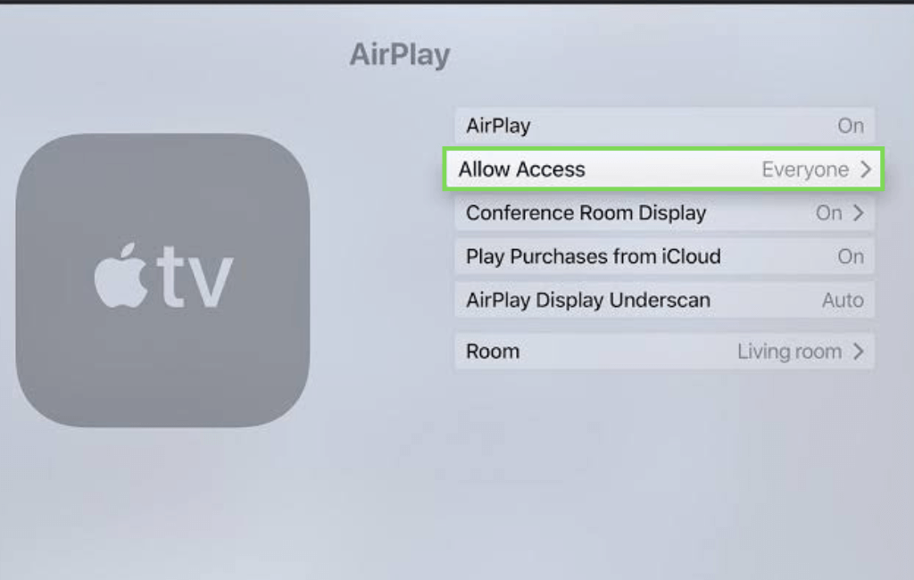 AirPlay Not Working on Apple TV 