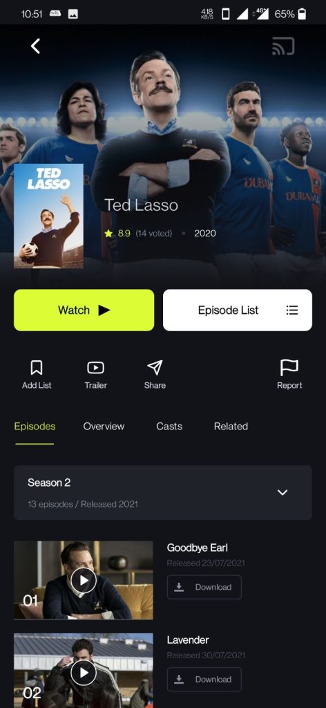 Ted lasso without apple tv 