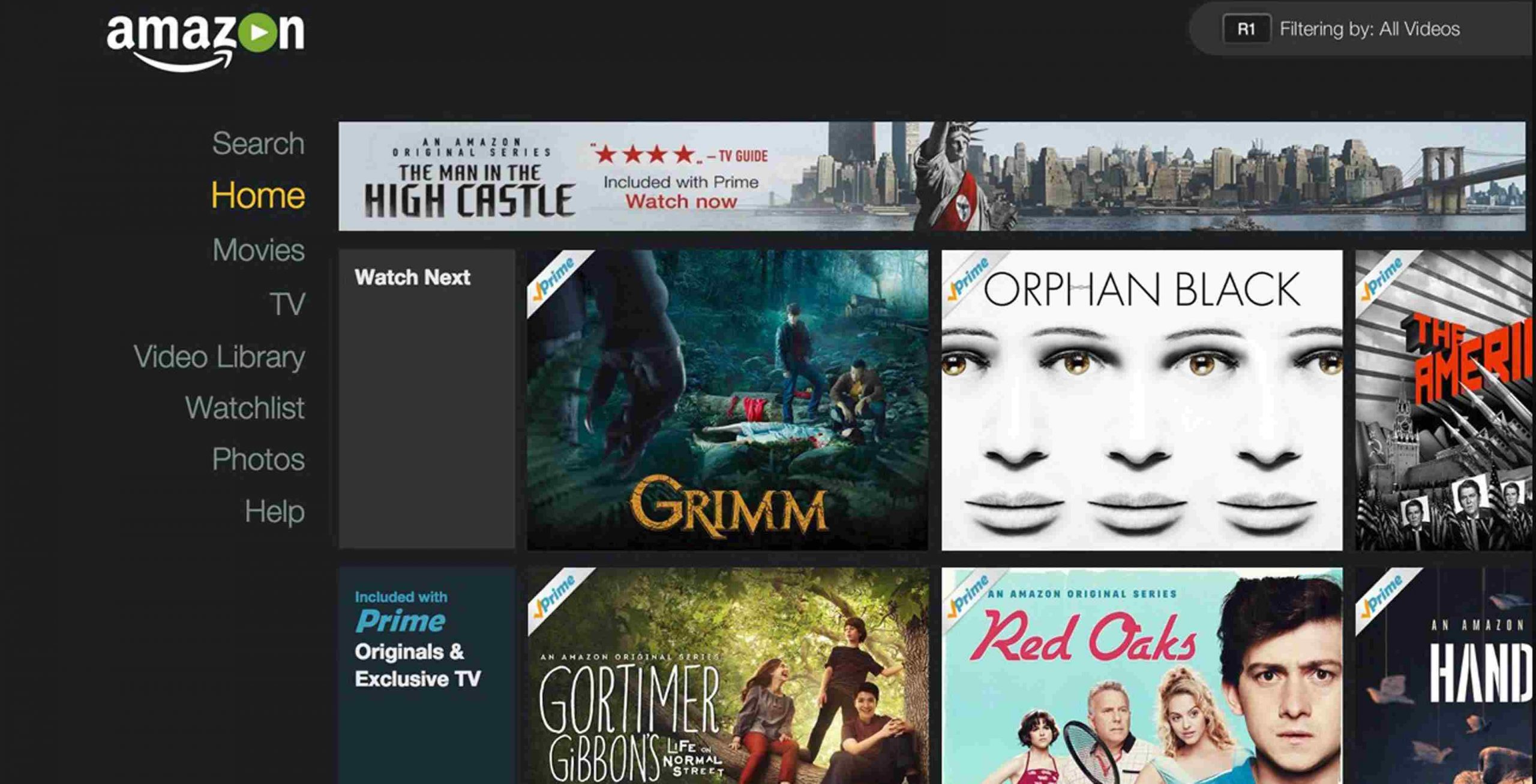 Stream your movies from Prime Video