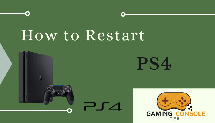How to Restart PS4