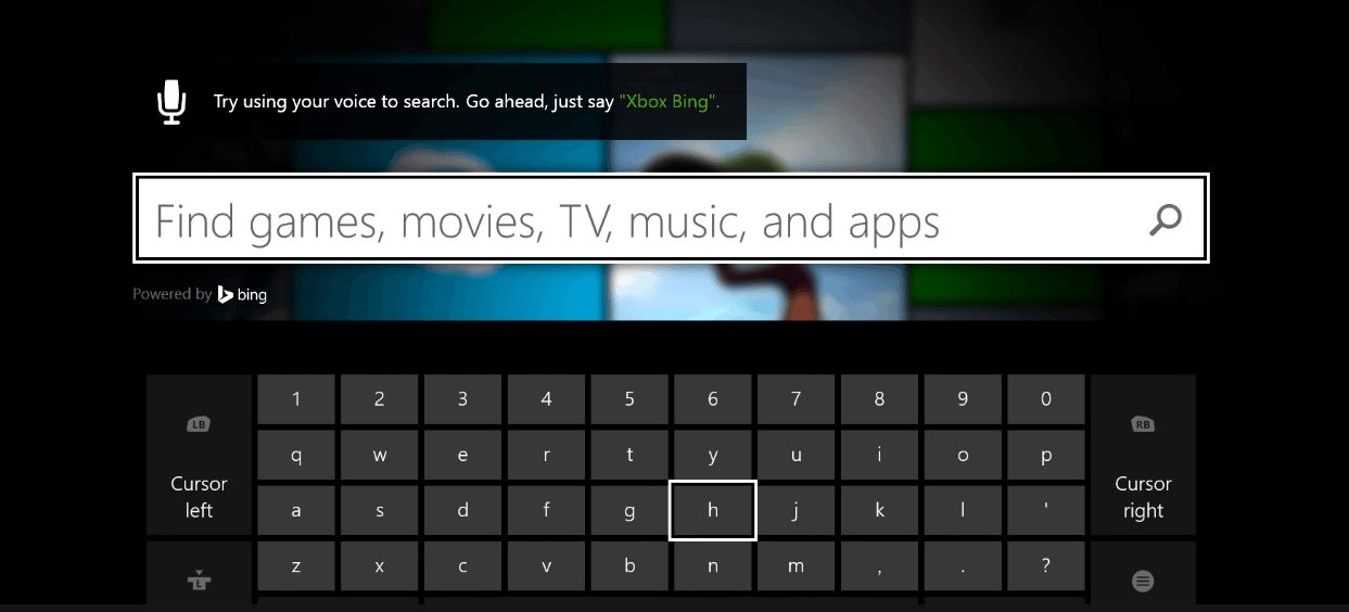 Search for Hulu on Xbox 360