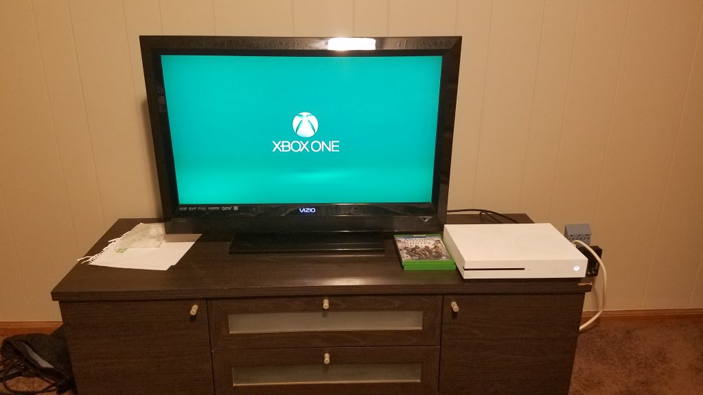xbox one console switch on