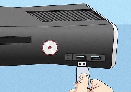 Connect a USB storage device