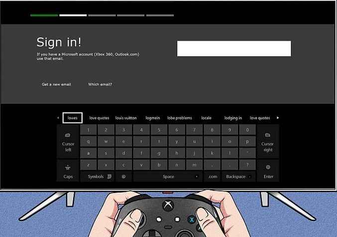 Select Sign in to set up Xbox One