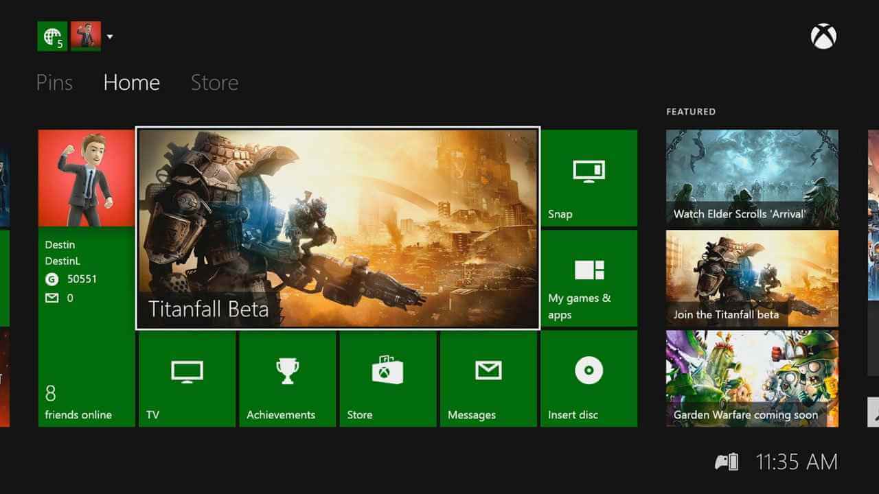 Select Store on Xbox One