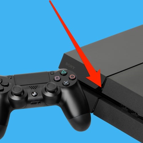 Power On PS4 console