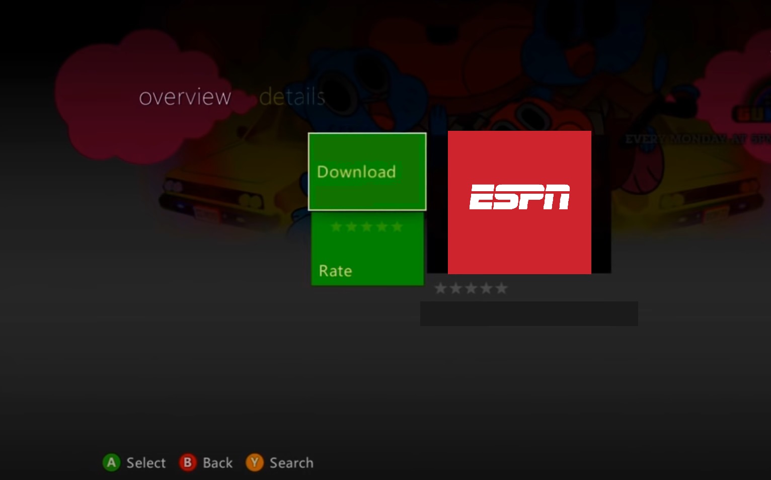 Download ESPN on Xbox 360