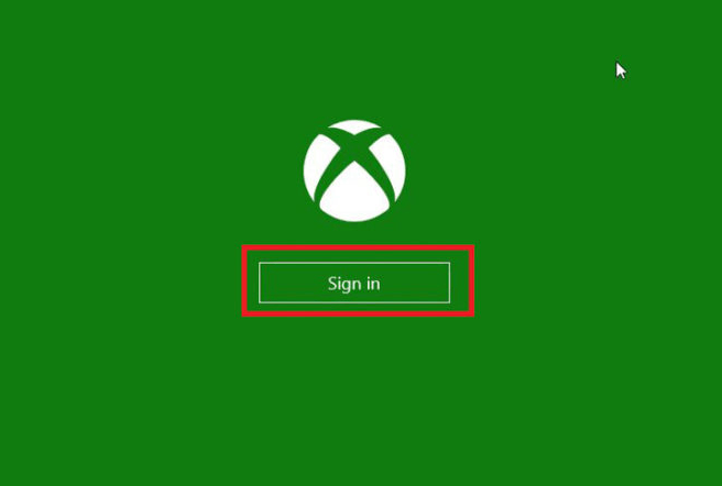 Select Sign in to connect Bluetooth headphones to Xbox One