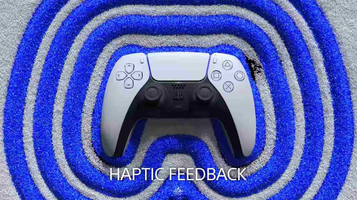 Haptic feedback PS5