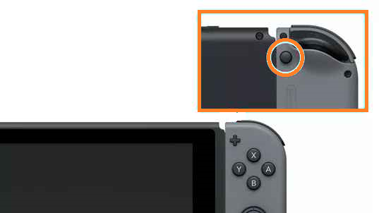 Remove the Joy-Con controllers from the console