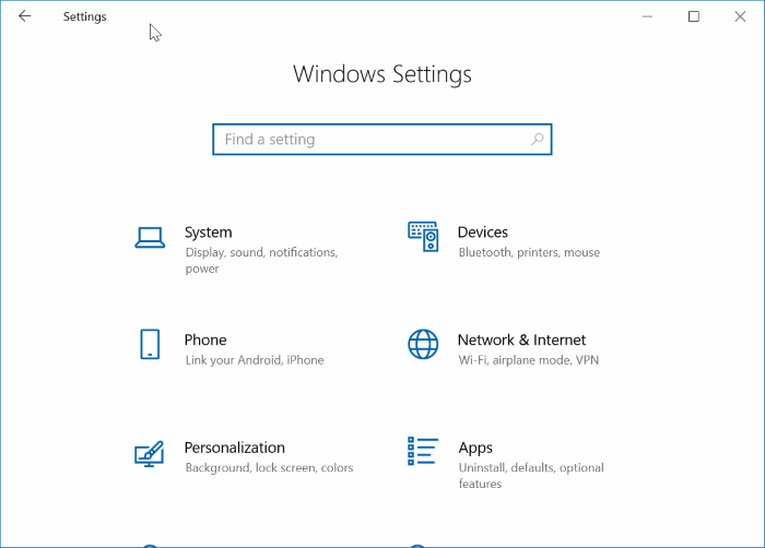 Open settings on PC and choose Devices