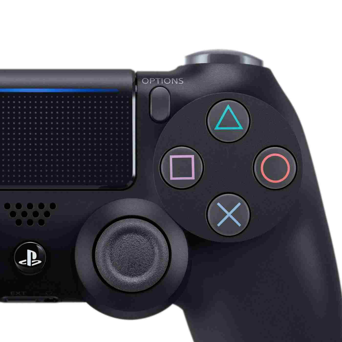 Choose options button on PS4 controller to delete games
