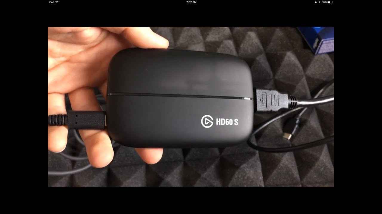connect the game capture device to stream Nintendo Switch on Twitch