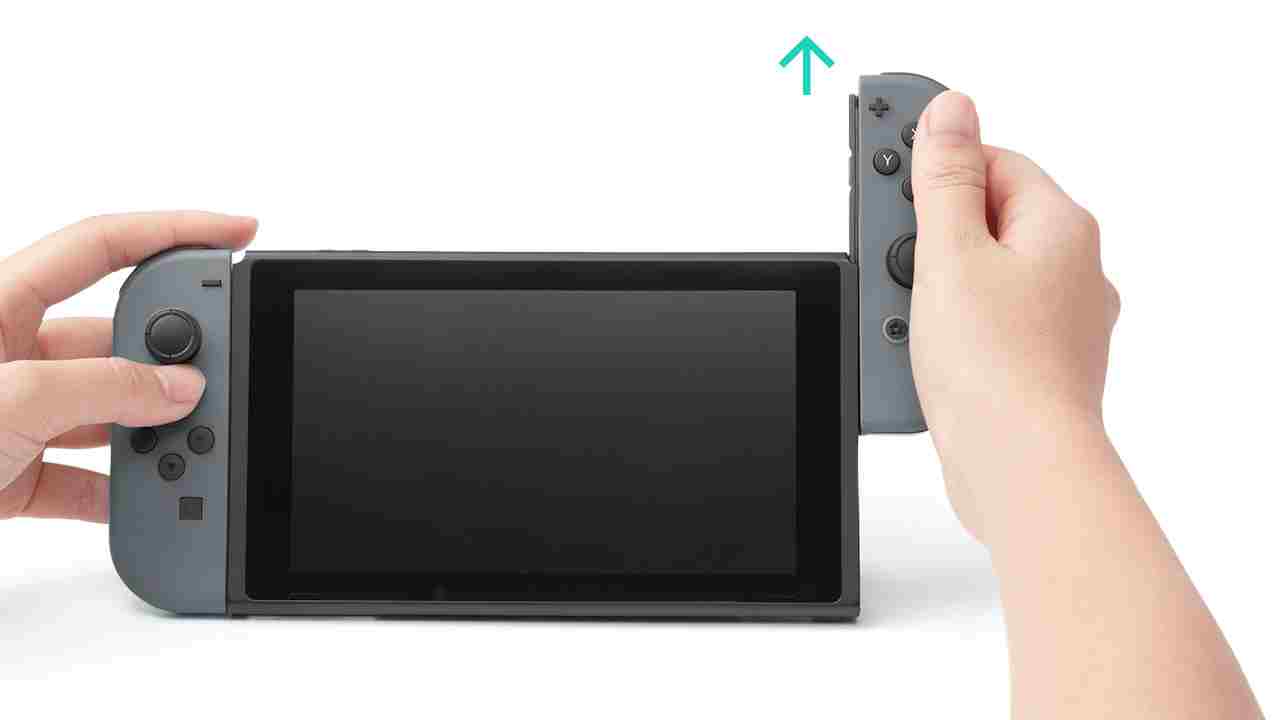 Attach the Joy-cons to Switch