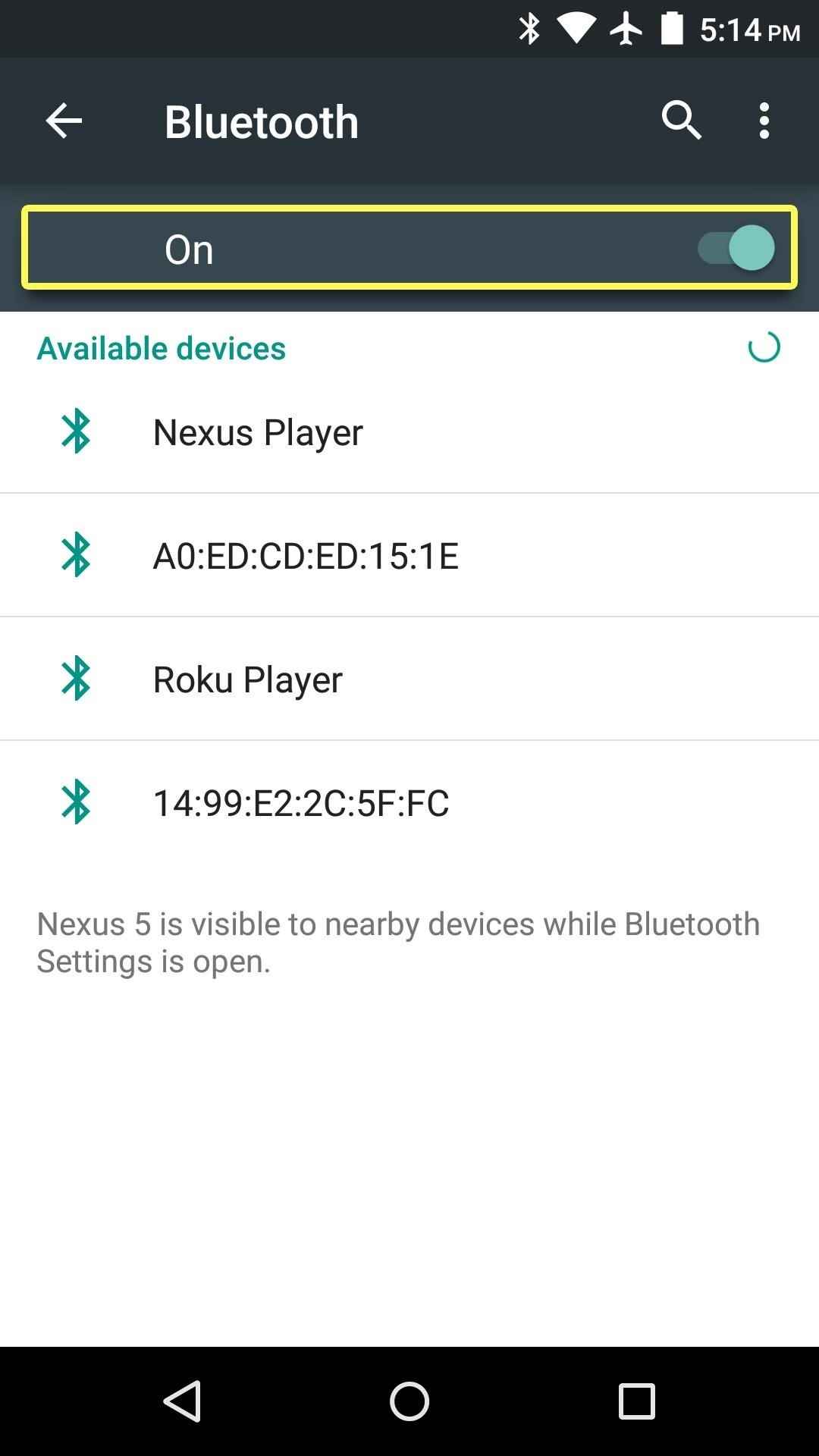 turn on Bluetooth toconnect PS4 controller to phone