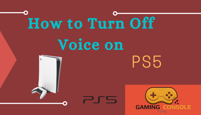 how to turn off voice in ps5 menu