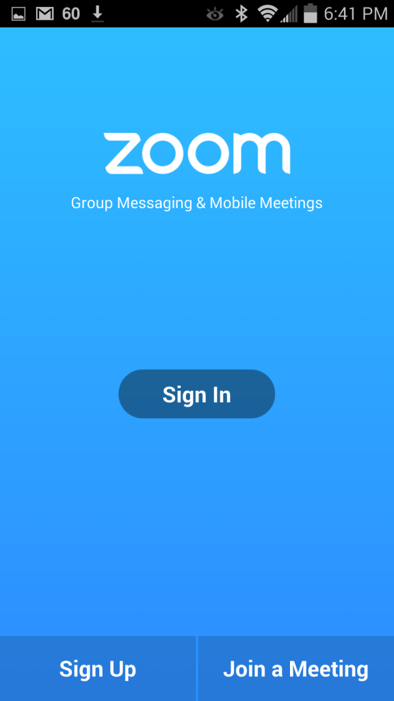 Open Zoom App to Change Zoom Password