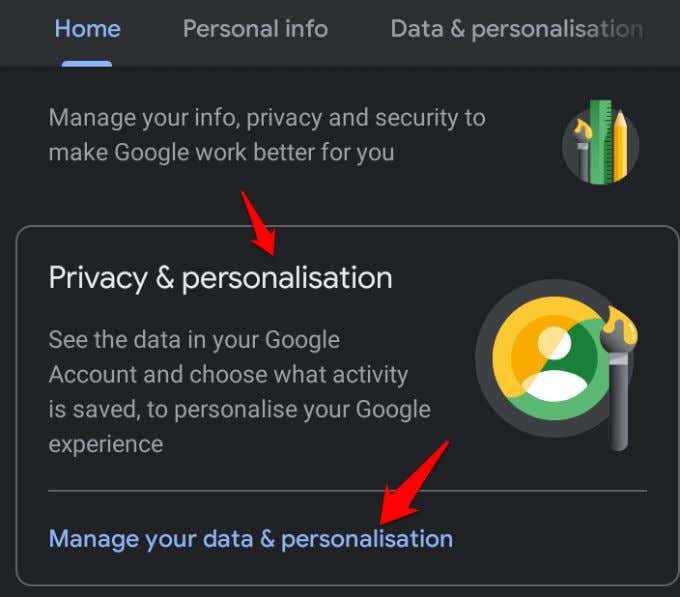 Privacy and personalisation
