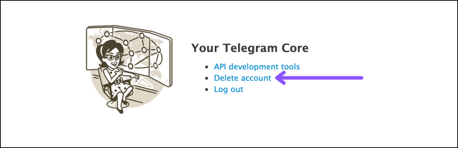 how to delete telegram account 