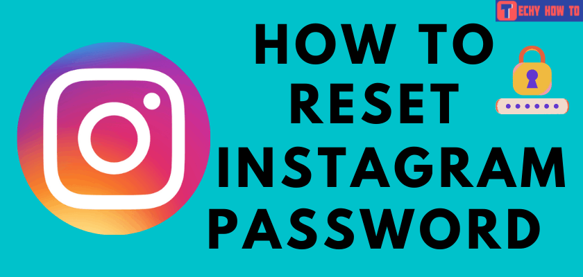 reset instagram password