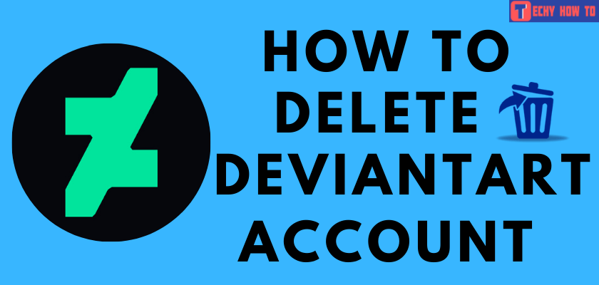 How to Delete DeviantArt Account