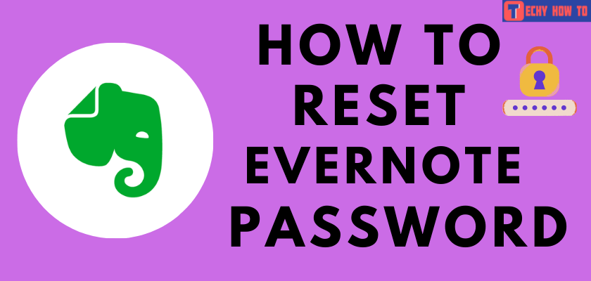 Reset Evernote Password