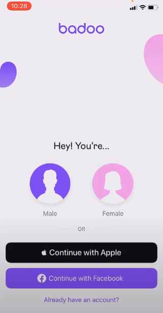Select the Gender
