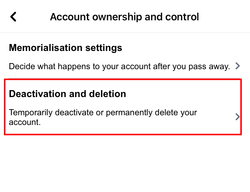 how to delete Facebook account