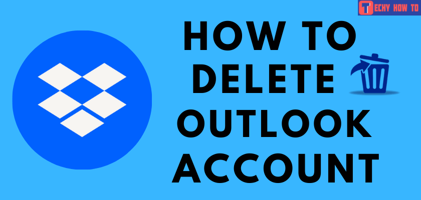Delete Outlook account