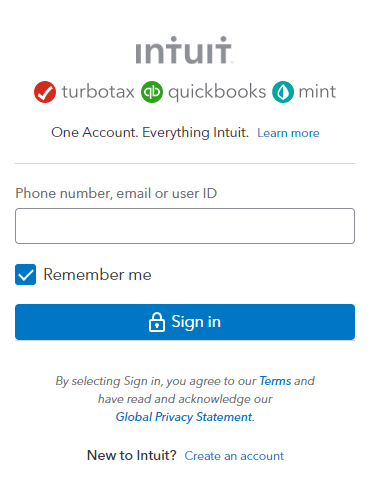 Reset TurboTax Password