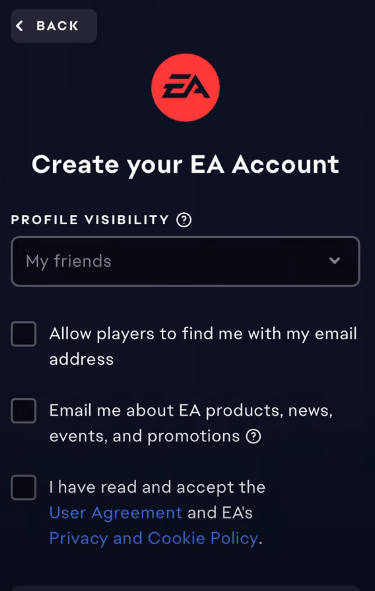 beskydning kandidatskole peddling How to Sign up for an EA Account in Two Minutes - TF Techy How To