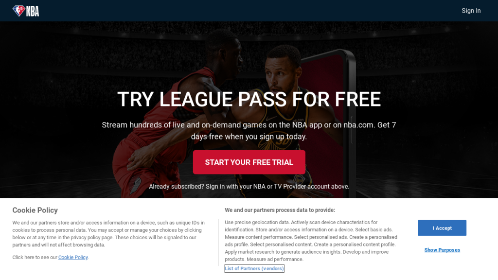 How to Get NBA League Pass Free Trial TF Techy How To