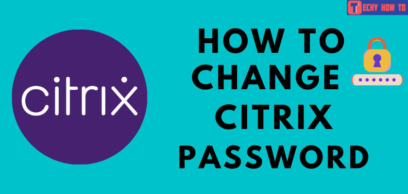 How to change Citrix password