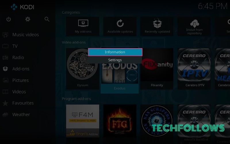 How to Install Exodus Kodi Addon  With Screenshots  - 8