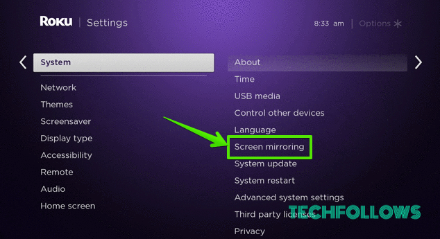 How to Screen Mirror Kodi on Roku - 9