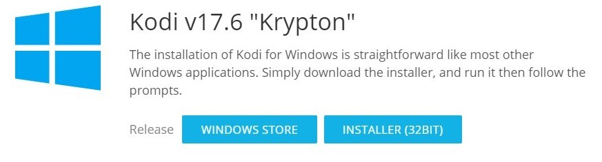 Install Kodi on Windows