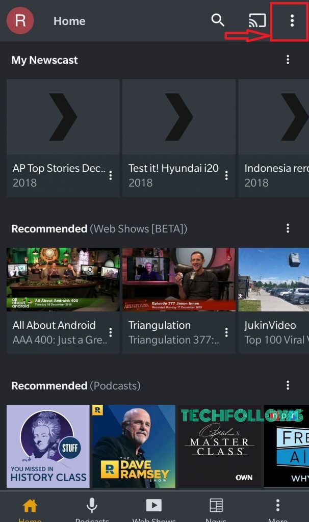 Plex App on Android