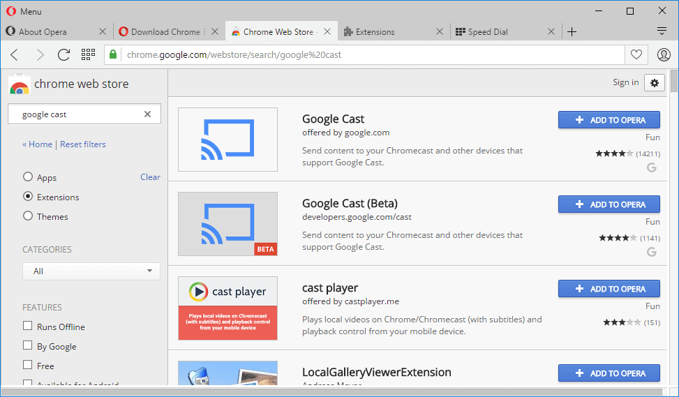 How to Download and Setup Chromecast for Opera  - 69