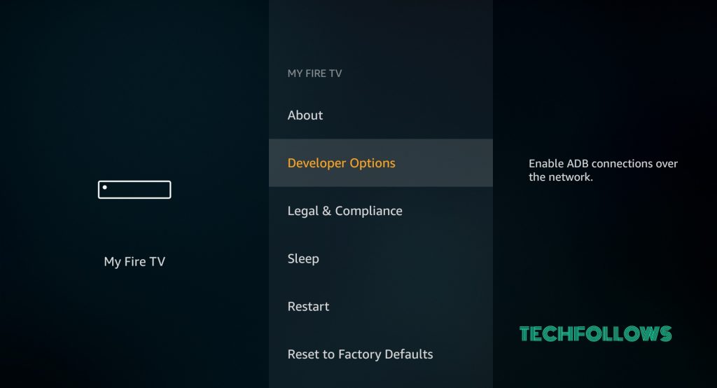 Developer Options on Firestick