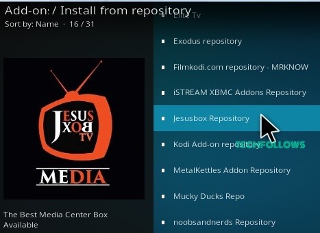 Click Jesus Box repository 