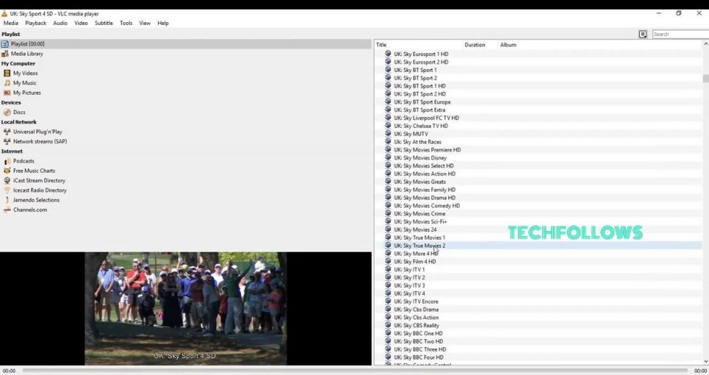 IPTV on VLC
