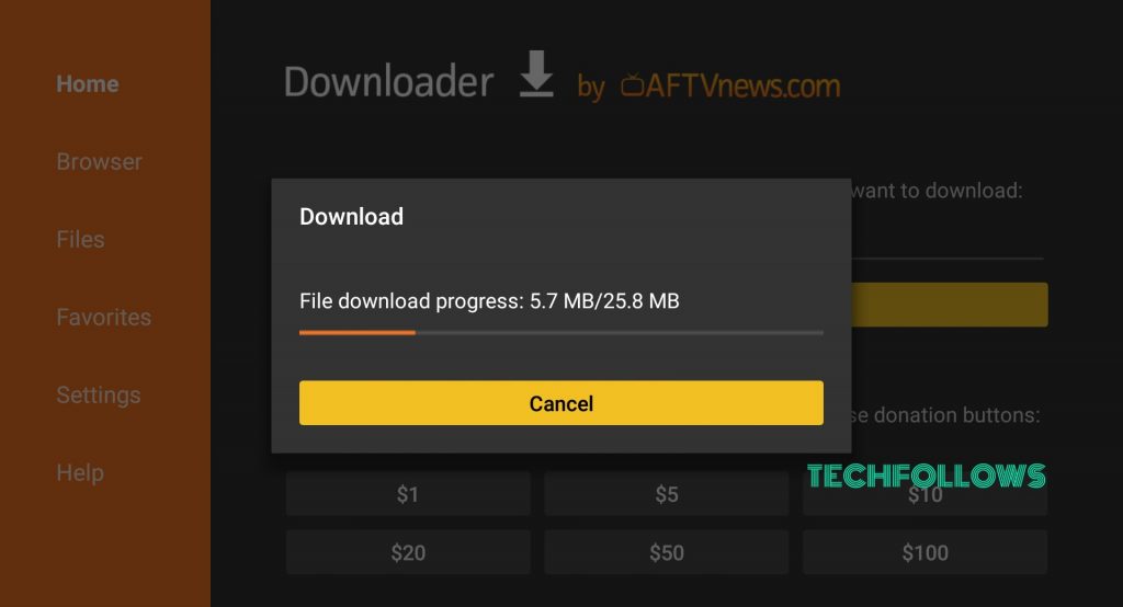 install IPVanish on Firestick